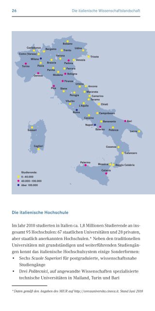 Studieren und Forschen in Italien - Deutsches Italienisches ...