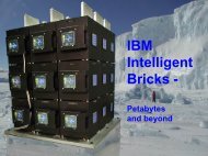IBM Intelligent Bricks - - UNM Center for Advanced Research ...