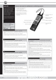 testo 445 Additional information at www.testo.com