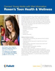 Subscribe to Teen Health & Wellness - Follett Library Resources