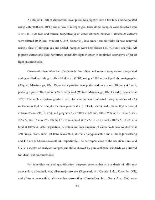 Pigment Reduction in Corn Gluten Meal and Its Effects on Muscle ...