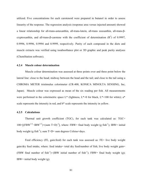 Pigment Reduction in Corn Gluten Meal and Its Effects on Muscle ...