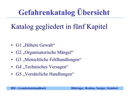 bsi grundschutzhandbuch