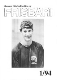 Frisbari 1/1994 - Ultimate.fi