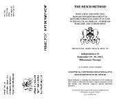 THE HESCH METHOD - Hesch Institute