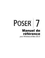 Poser 7 Reference Manual - Smith Micro Software, Inc.