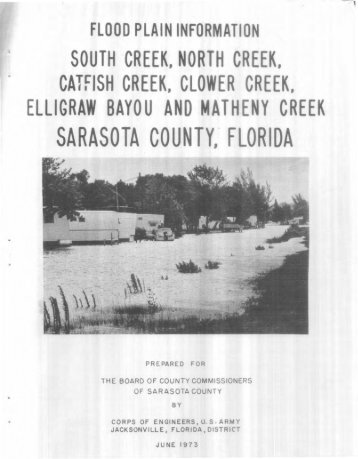 flood plain information south creek, north creek, catfish - Sarasota ...