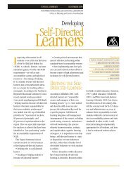Self-directed Learning