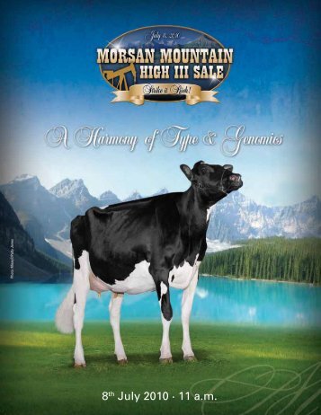 8th July 2010 Â· 11 a.m. - Holstein World Online