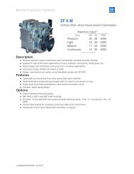 View ZF 6 M Product Brochure