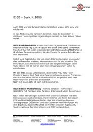 BIGE - Bericht 2006 - Bundesinitiative GroÃeltern