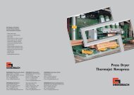 Press Dryer Thermojet Novapress - Grenzebach Maschinenbau GmbH