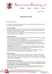 Mitgliederbrief 2/2005