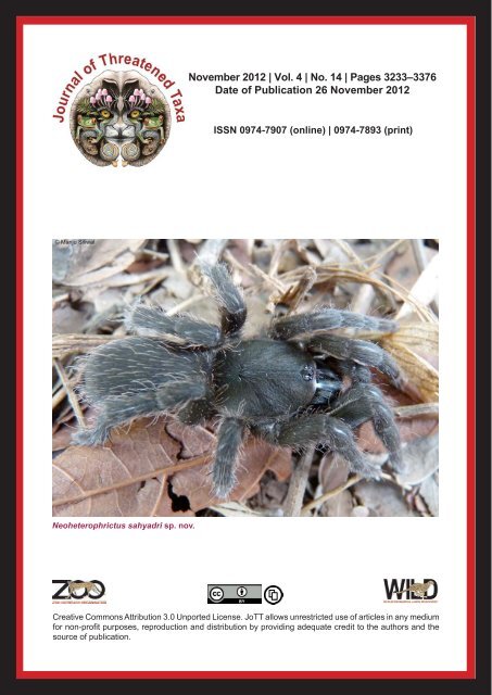 View - Journal of Threatened Taxa