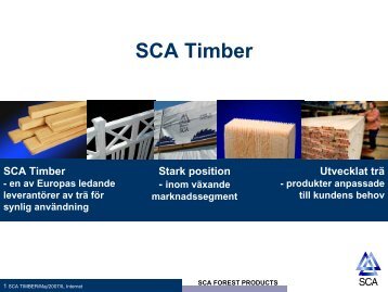 AnstÃ¤llda SCA Timber - SCA Forest Products AB