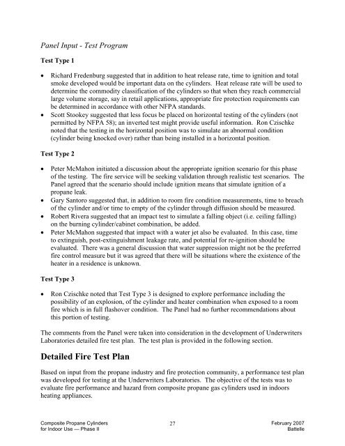 Code Approval of Composite Propane Cylinders for Indoor Use ...