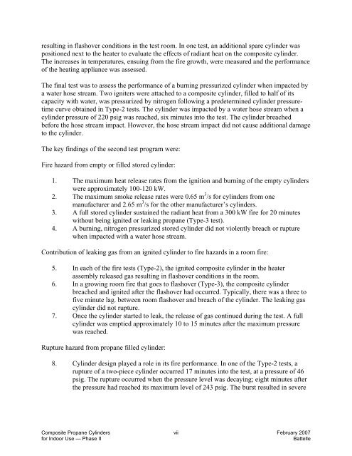 Code Approval of Composite Propane Cylinders for Indoor Use ...