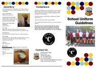 School Uniform Guidelines - Maribyrnong College