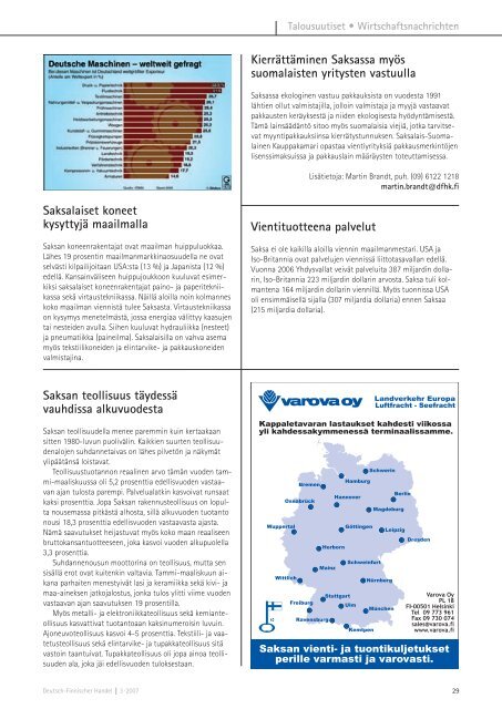 nach Finnland Deutsche Bibliothek Helsinki mit - Deutsch-Finnische ...