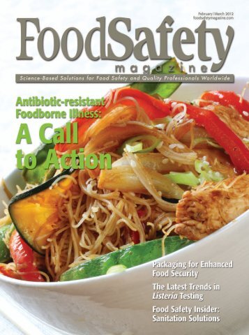 Food Safety Magazine, February/March 2012