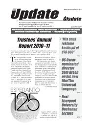 Äisdate 57, aprilo-junio 2012 - Esperanto Association of Britain