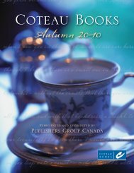 Colour Catalogue - Coteau Books