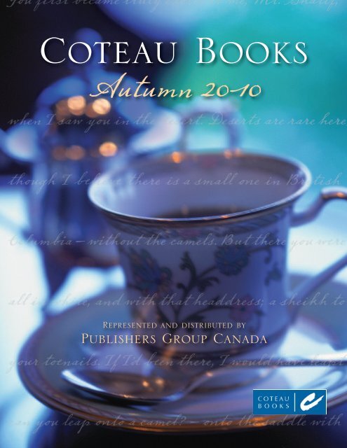 Colour Catalogue - Coteau Books