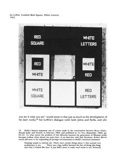 Conceptual Art 1962-1969: From the Aesthetic of Administration to ...