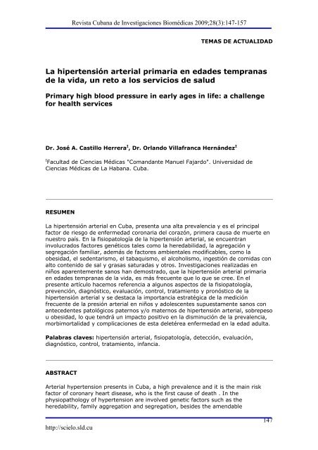 Suzanne oparil medicamentos para la hipertensión