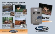 Excite Manual - Support - Cuddeback