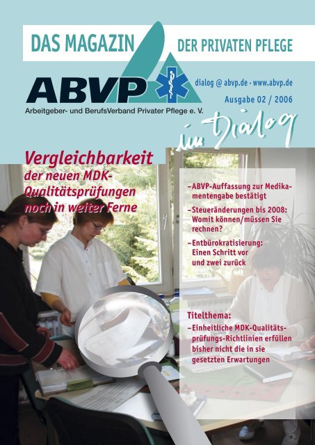 Ausgabe 02 2006 - ABVP