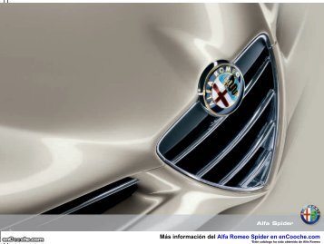 CatÃ¡logo del Alfa Romeo Spider - enCooche.com