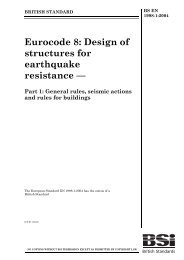 Eurocode 8: Design of structures for earthquake resistance —