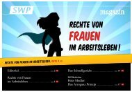 Rechte von Frauen im Arbeitsleben - Sunderdiek, Werth und Piezynski