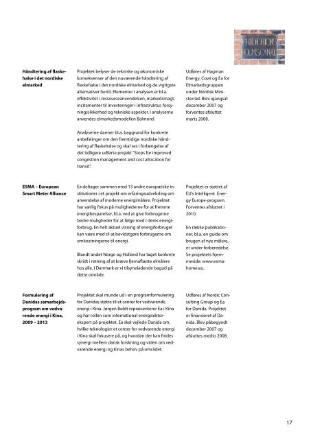 Ea 2007 - Ã¥rsskrift - Ea Energianalyse