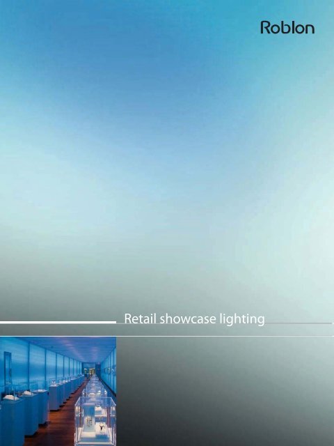 Retail showcase lighting