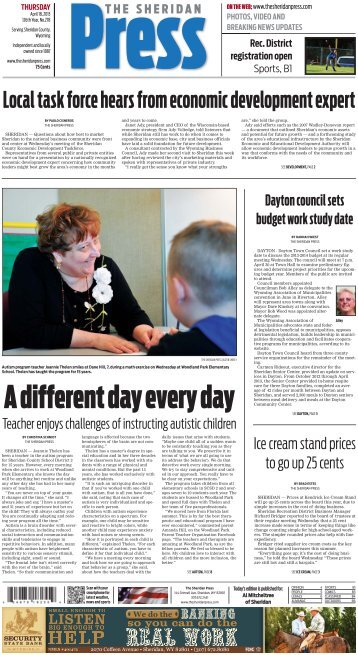 download today's edition in pdf format - The Sheridan Press