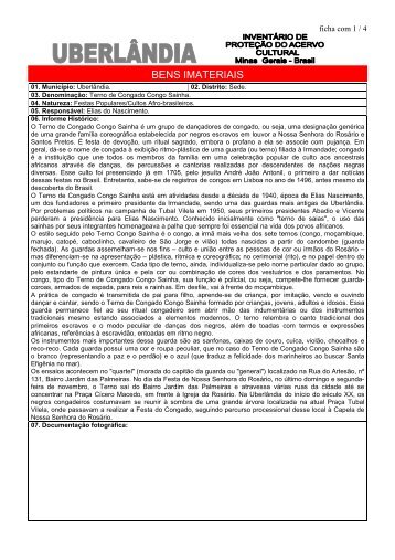 Terno de Congado Congo Sainha. - Prefeitura Municipal de ...