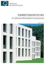 VERARBEITUNGSRICHTLINIE