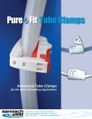 Pure-FitÂ® Tube Clamps - Sani-Tech West