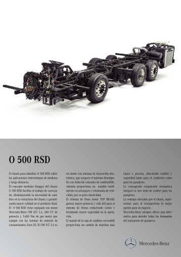 O 500 RSD - Mercedes Benz