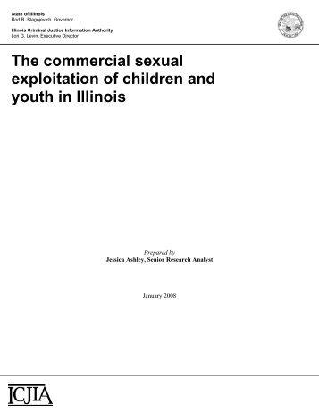 The commercial sexual exploitation of children and youth in illinois