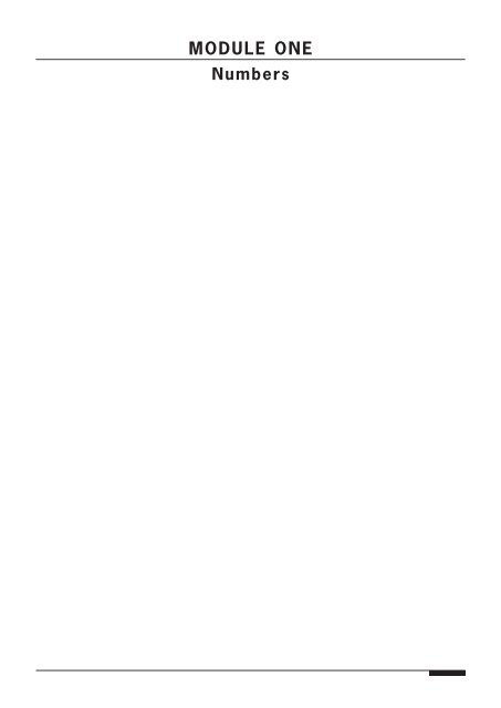 Module 1 - South African Institute for Distance Education