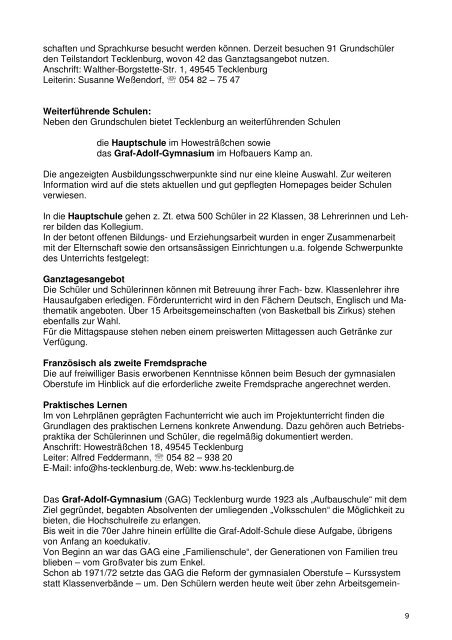 FamBrVers11-03-09 _2 - Stadt Tecklenburg