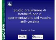 Studio preliminare di fattibilitÃ  per la sperimentazione del ... - Dronet