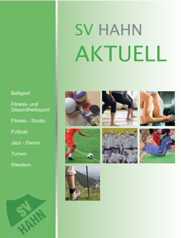 SV Aktuell /(Ausgabe Dezember 2011) - Sportverein Hahn eV