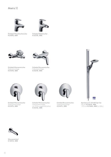 Hans Grohe Katalog - DomoVita Haustechnik