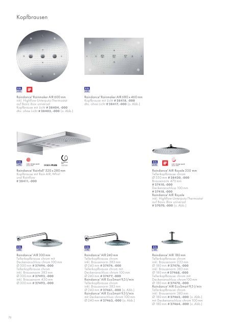 Hans Grohe Katalog - DomoVita Haustechnik