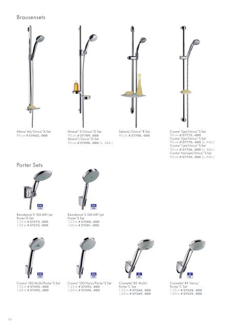 Hans Grohe Katalog - DomoVita Haustechnik