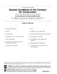 General Conditions of the Contract for Construction - Christenson ...